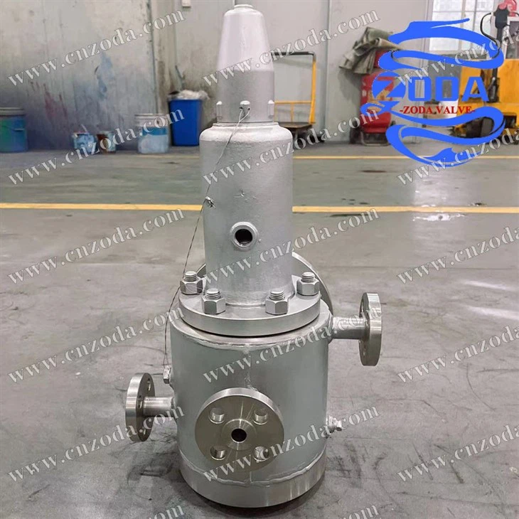 Jacketed Bellow Type Backpressure Balanced Full Lift Safety Valve-2
