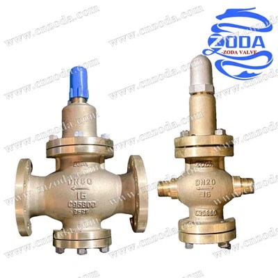 Valvola di riduzione della pressione in bronzo